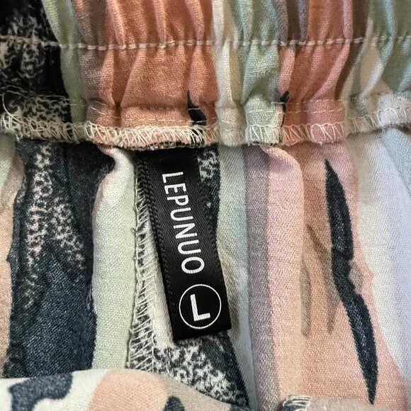 Lepunuo Palazzo Pants - Large - Picture 2 of 6